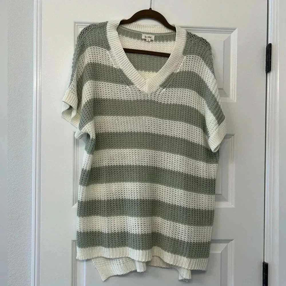 La miel crochet sweater cover up